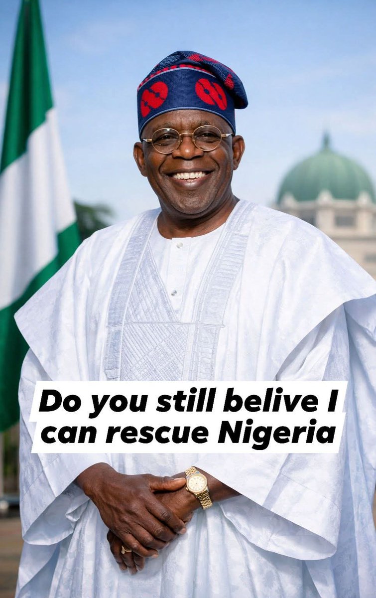 Do you belive President Tinubu can still rescue Nigeria.  YES or No