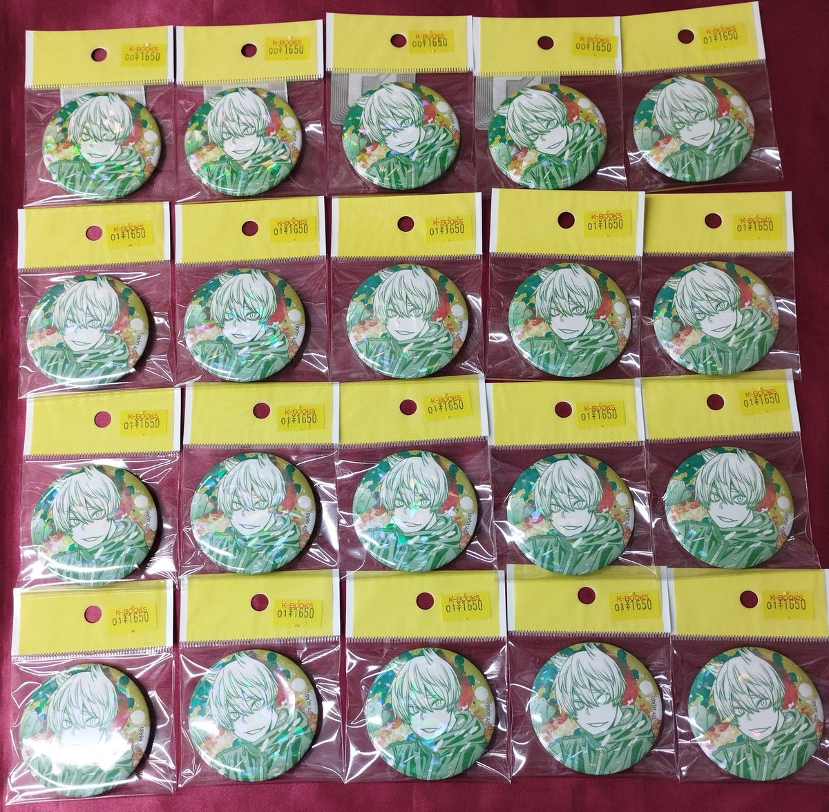 入荷情報】 『#桃源暗鬼』 ホログラム缶バッジ #猫咲波久礼 #kbooks