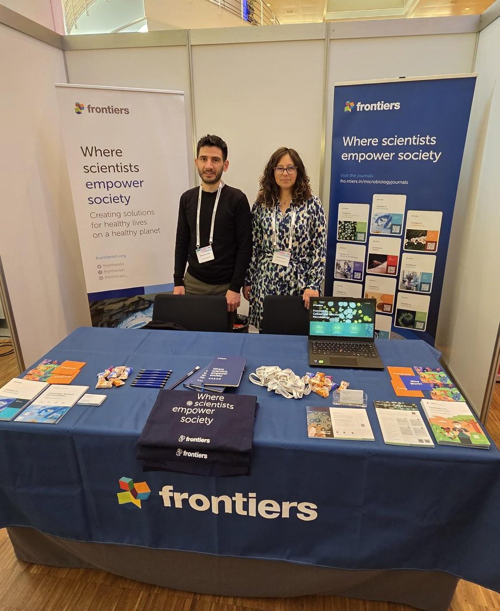 FrontMicrobiol's tweet image. Day 2 in Basel at the AMR Conference 🔬

It's been a pleasure so far but there's more discussions to be had - come along to see us and @FrontInfectDis  at booth 4 and talk all things #OpenAccess research!

(p.s. we have chocolate)

#AMR #Microbiology #Conference