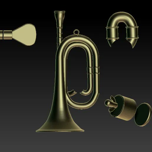 Bacteriomaker3d's tweet photo. 🎺 Corneta • archivos STL
➡️ Descargar modelo para impresión 3D: https://t.co/K7aPPXnlJz
💡 Diseñado por @Bacteriomaker3d
⏩20% Off all models ⏪ 
@cults3d #Impresión3D #Impresora3D #Imprimible #ArchivoSTL #SemanaSanta2026 https://t.co/4kgrTJMOXD
