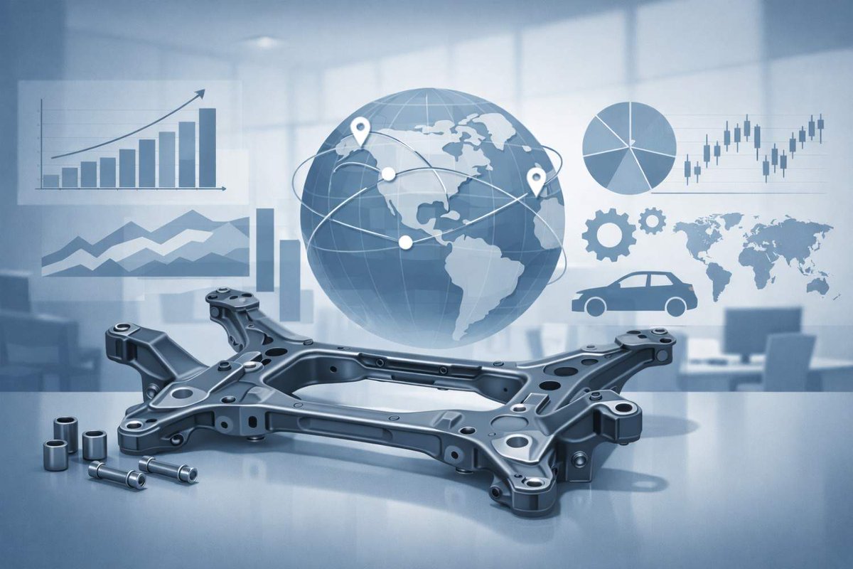 Automotive Subframe Market Size, Share Global Analysis Report, 2026-2034

global vehicle production, increasing adoption of lightweight materials to meet fuel efficiency and emission standards.

Read More at: fnfresearch.com/automotive-sub…