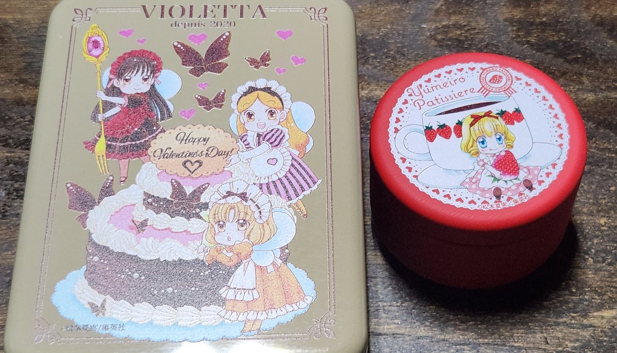 夢色パティシエールクッキー缶届いた? 皆可愛い❤??嬉しい✨
