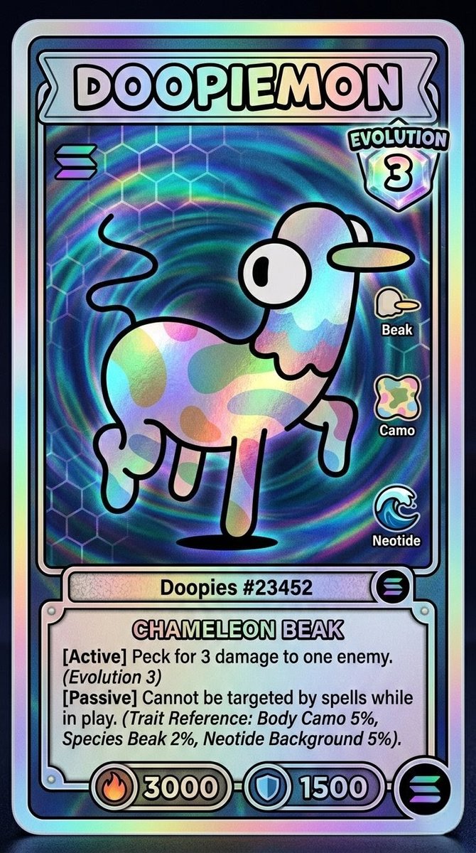 If Wednesday was a card.  Feeling 100% DOOPIEMON today. Send caffeine and weekend energy immediately !