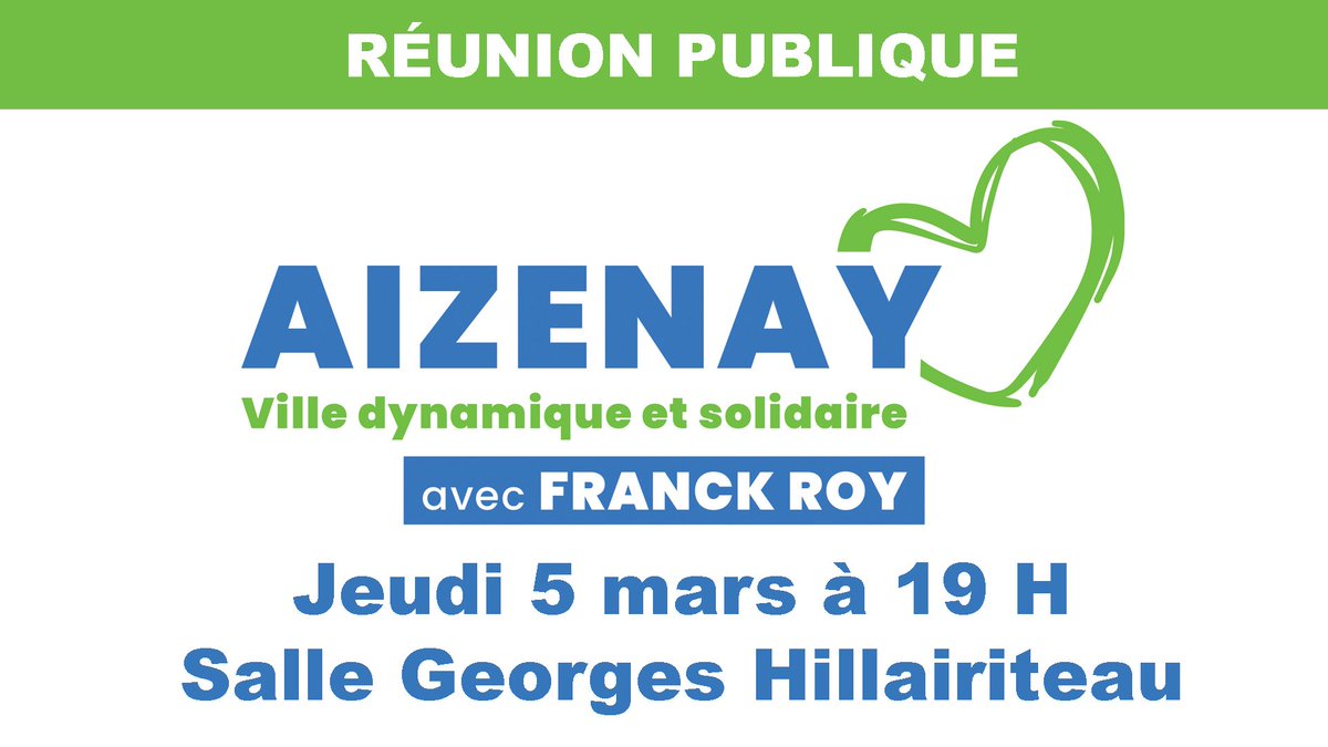 Aizenay, Ville dynamique et solidaire tweet media