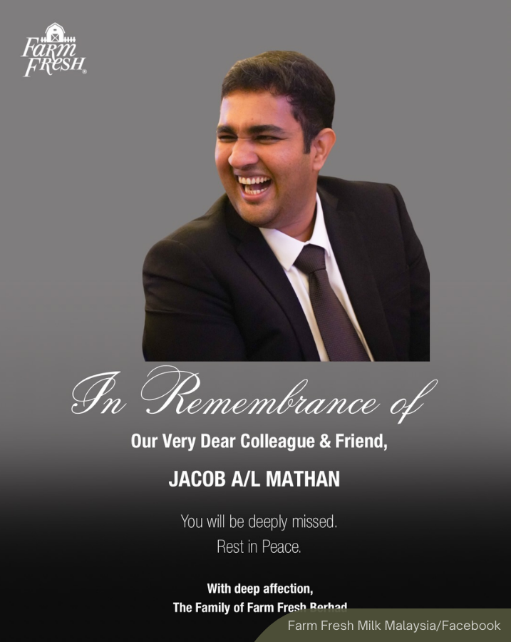 Farm Fresh has confirmed that its farm director, Jacob Mathan, was the Malaysian killed in a helicopter crash in the Philippines.

The company said the helicopter experienced engine trouble during a routine visit to a potential farm site.

Farm Fresh Philippines CEO Shawn Pu was