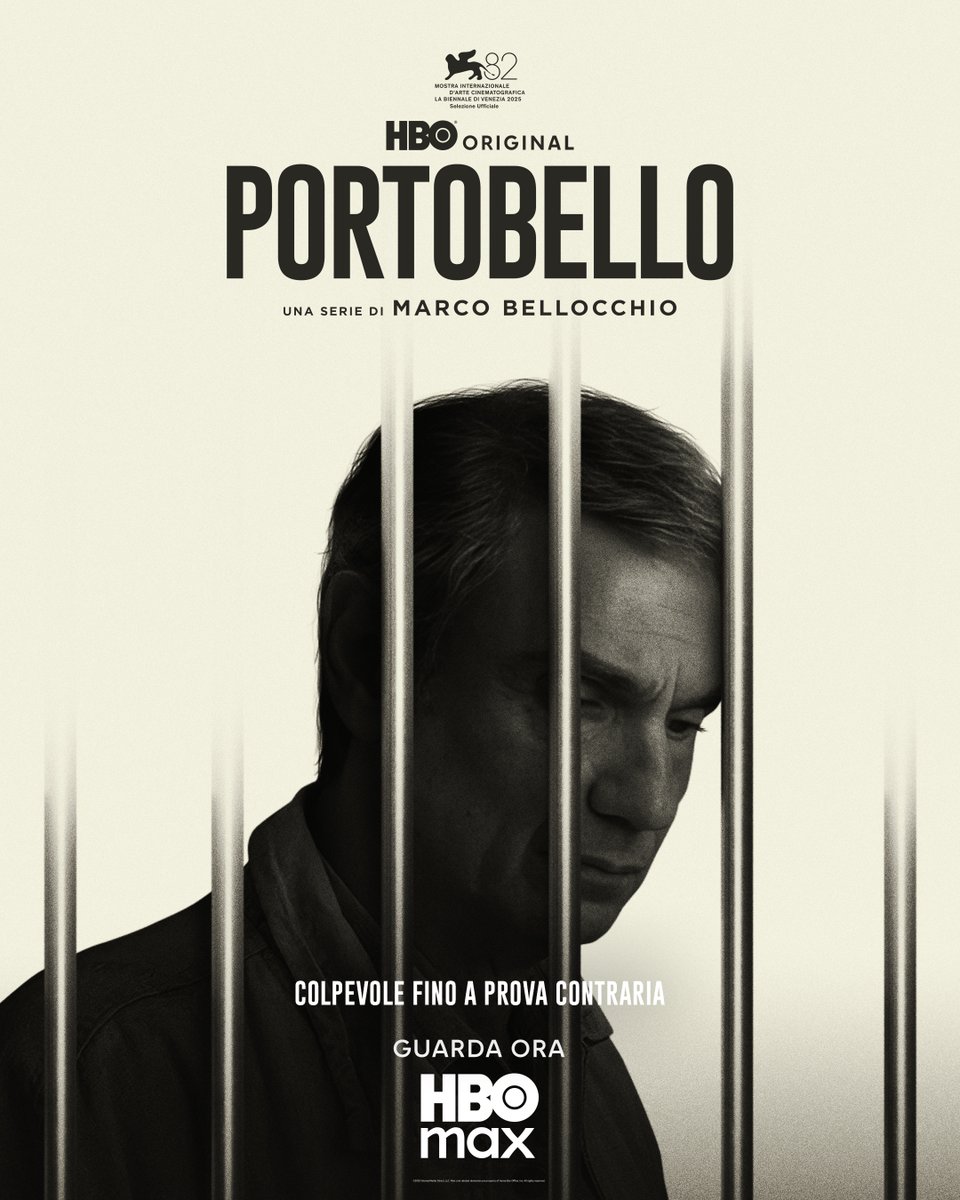 Ci sono cose che non si possono mediare. La libertà è una di queste.
Portobello, la nuova serie di Marco Bellocchio, ogni venerdì un nuovo episodio su HBO Max.🦜 
#Portobello #HBOMax #MarcoBellocchio