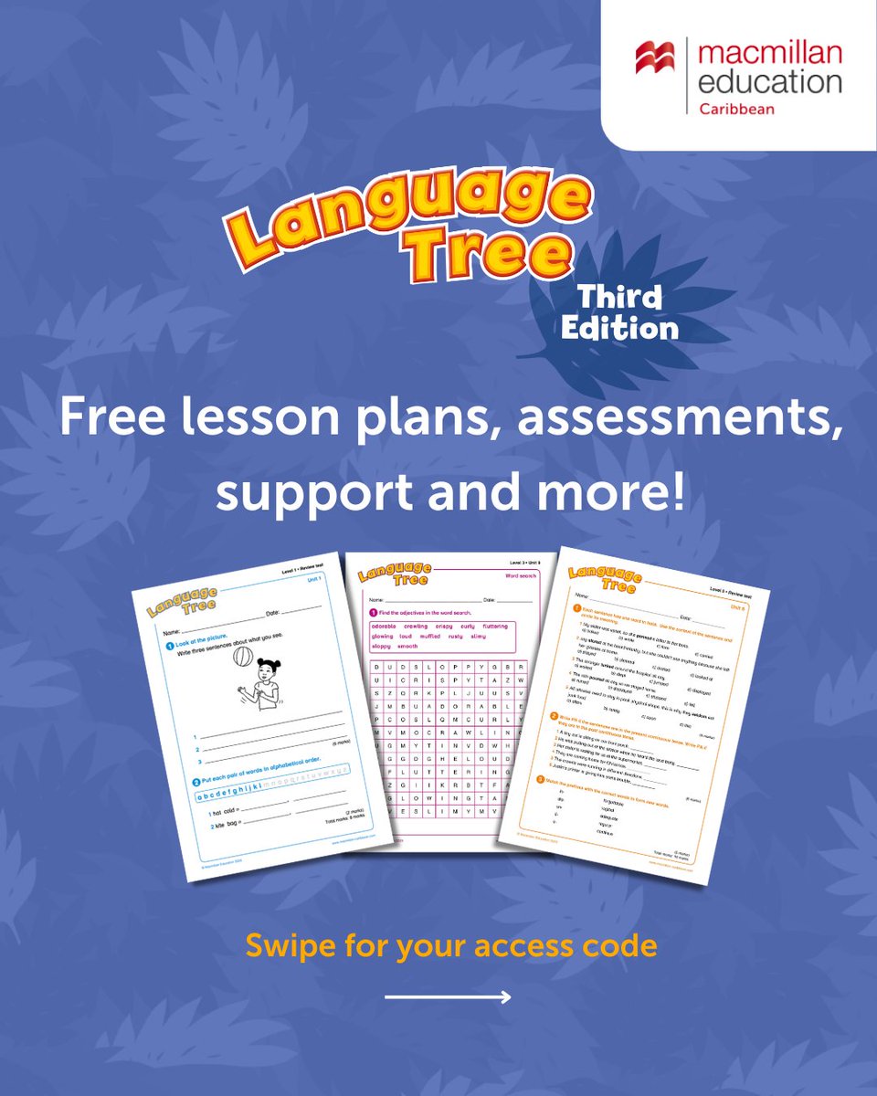 Macmillan Caribbean tweet media