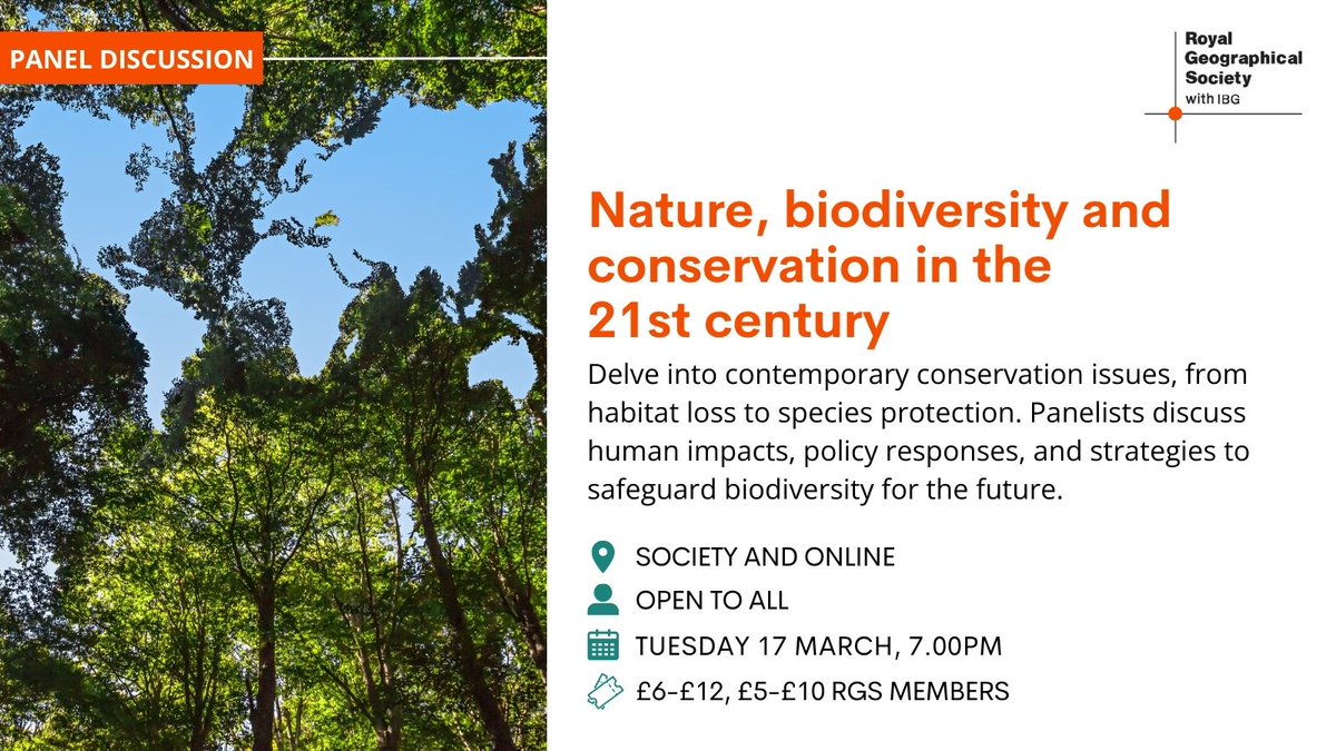 Royal Geographical Society (with IBG) tweet media