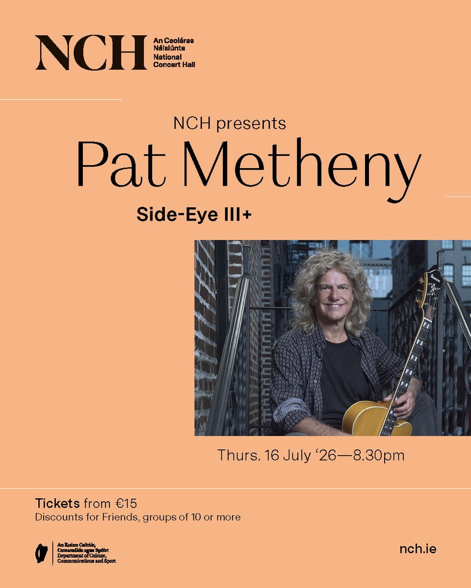 NCH_Music's tweet photo. *** On Sale Now ***

Tickets are on sale now for @thehappens1, @PaddyCaseyMusic, Hothouse Flowers &amp; @PatMetheny!

Snap them up 👇 

https://t.co/Jaq5hWvqee

https://t.co/Vfi03Z4Fv4

https://t.co/6C2YLuZ5gn

https://t.co/KL09L3g0Kh https://t.co/c6PYYT1rhD