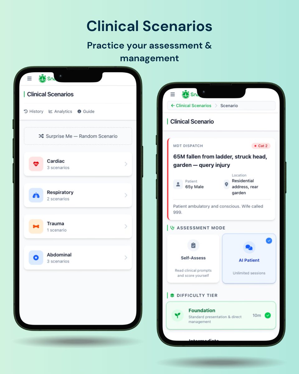 SnapMedic tweet media