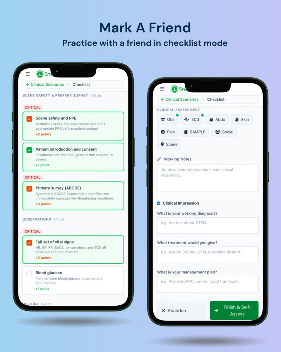 SnapMedic tweet media