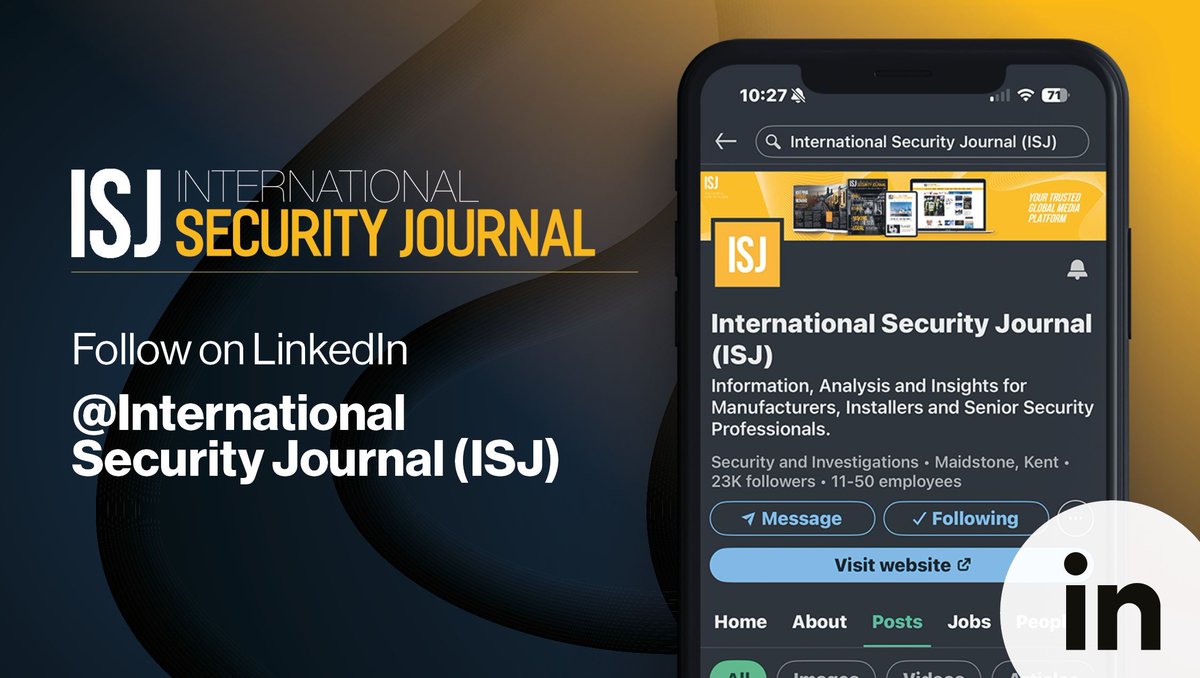 Security Journal UK tweet media