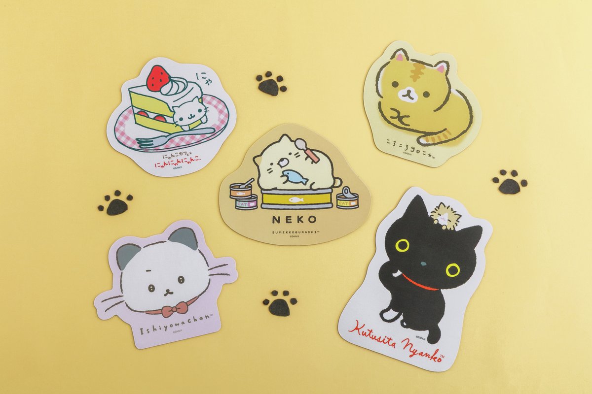 猫好きのあなたへ🐈／ サンエックスの“ねこ”をモチーフにしたキャラ