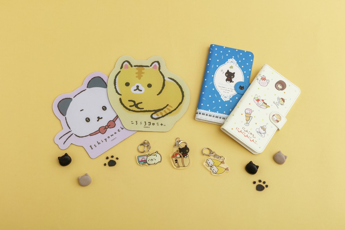 猫好きのあなたへ🐈／ サンエックスの“ねこ”をモチーフにしたキャラ