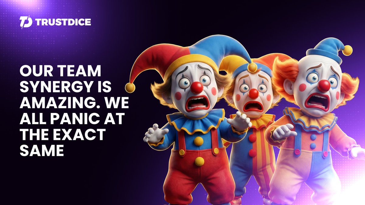 TrustDice's tweet image. 🤝 Sync your wins instead, jump in ➡️ cutt.ly/0tRoEyWK

#Jokes #Funny #NZ #TrustDiceFun