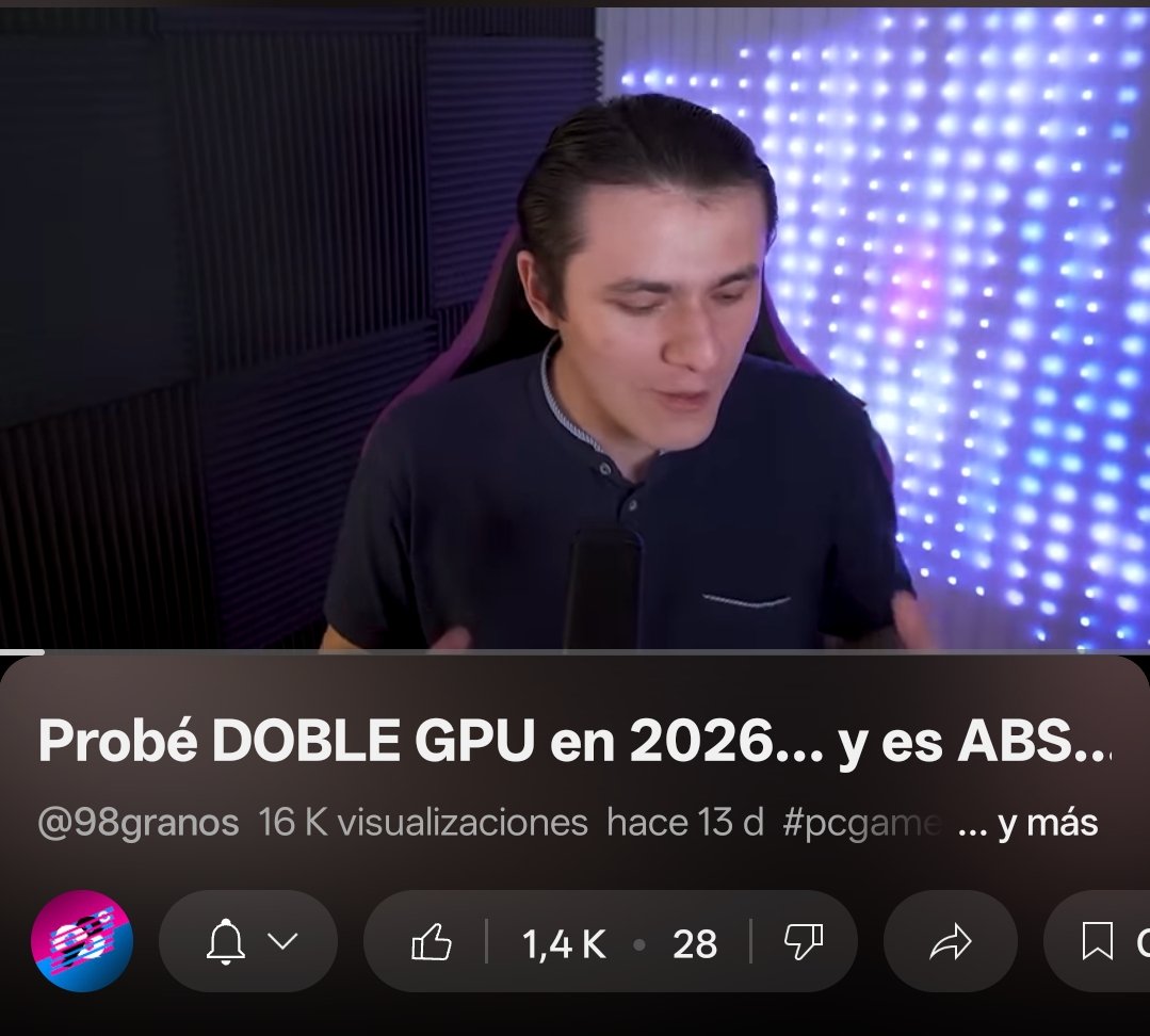Mixden_Official's tweet photo. @98granos Me parecia raro que las gráficas ahora tengan sistema ABS... 🤣🤣 https://t.co/KekEp9FGG8