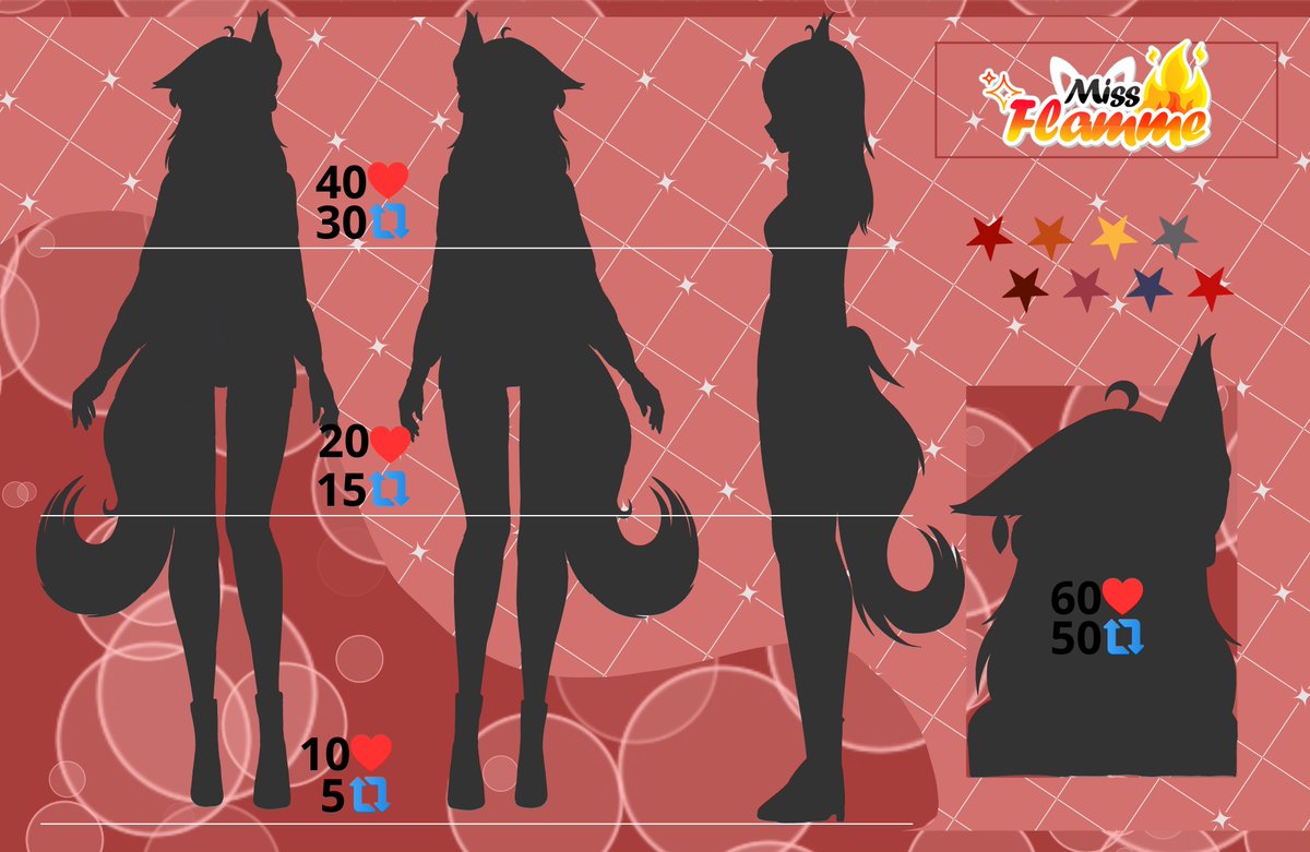 Miss Flamme 🔥VArtist tweet media