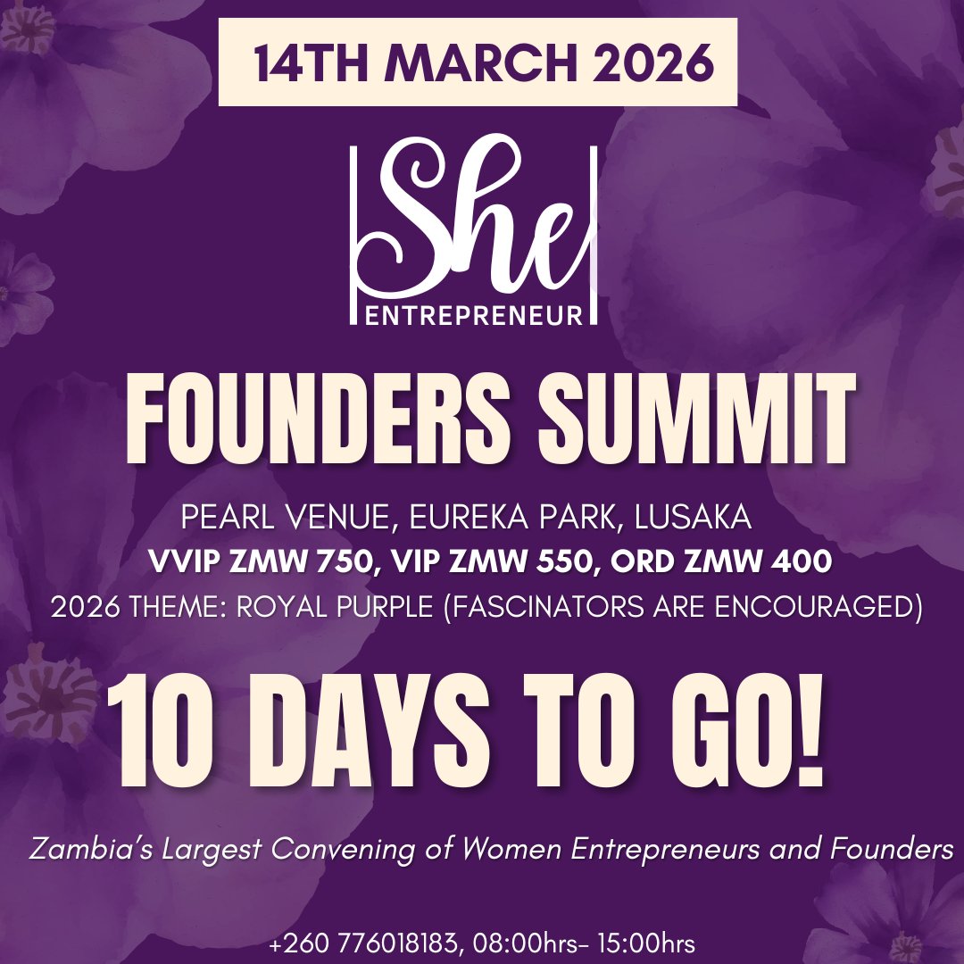 She Entrepreneur Zambia tweet media