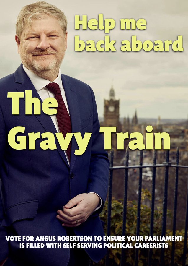 <a href="/RussellFindlay1/">Russell Findlay MSP</a> I wonder who Sally got the idea of a gravy-based mode of transport from? 🤔