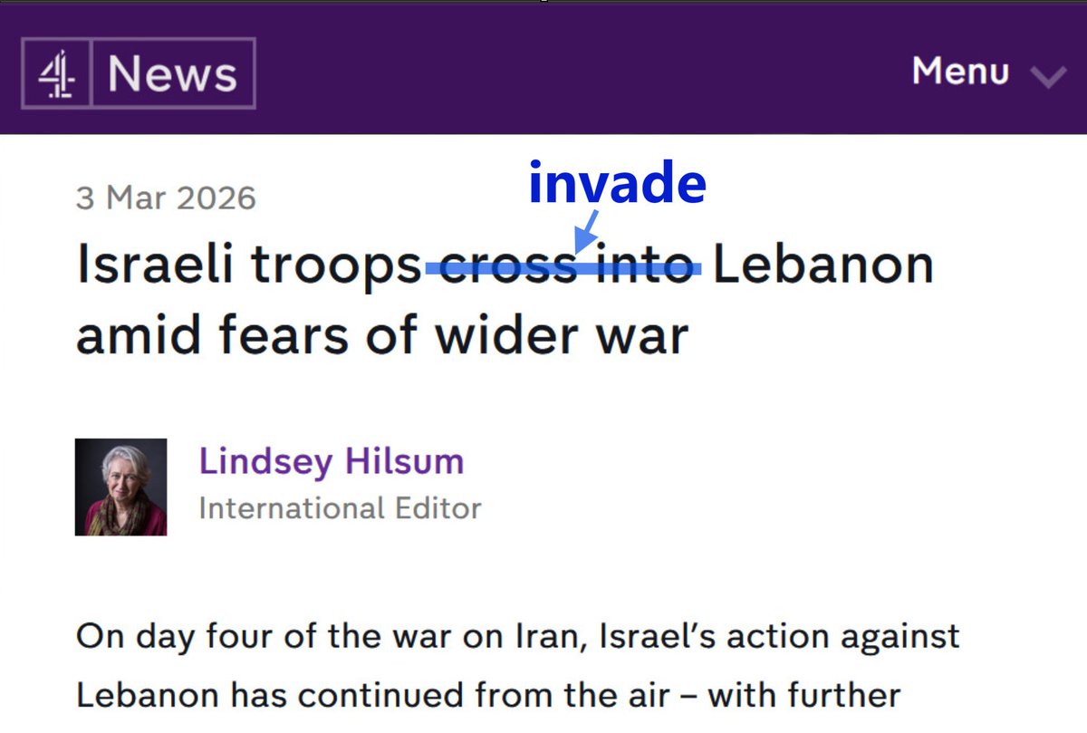 Pay attention here: this kind of uber-passive language to describe a major war crime is not an accident. It's carefully constructed language aimed at manufacturing consent for Israeli atrocities.