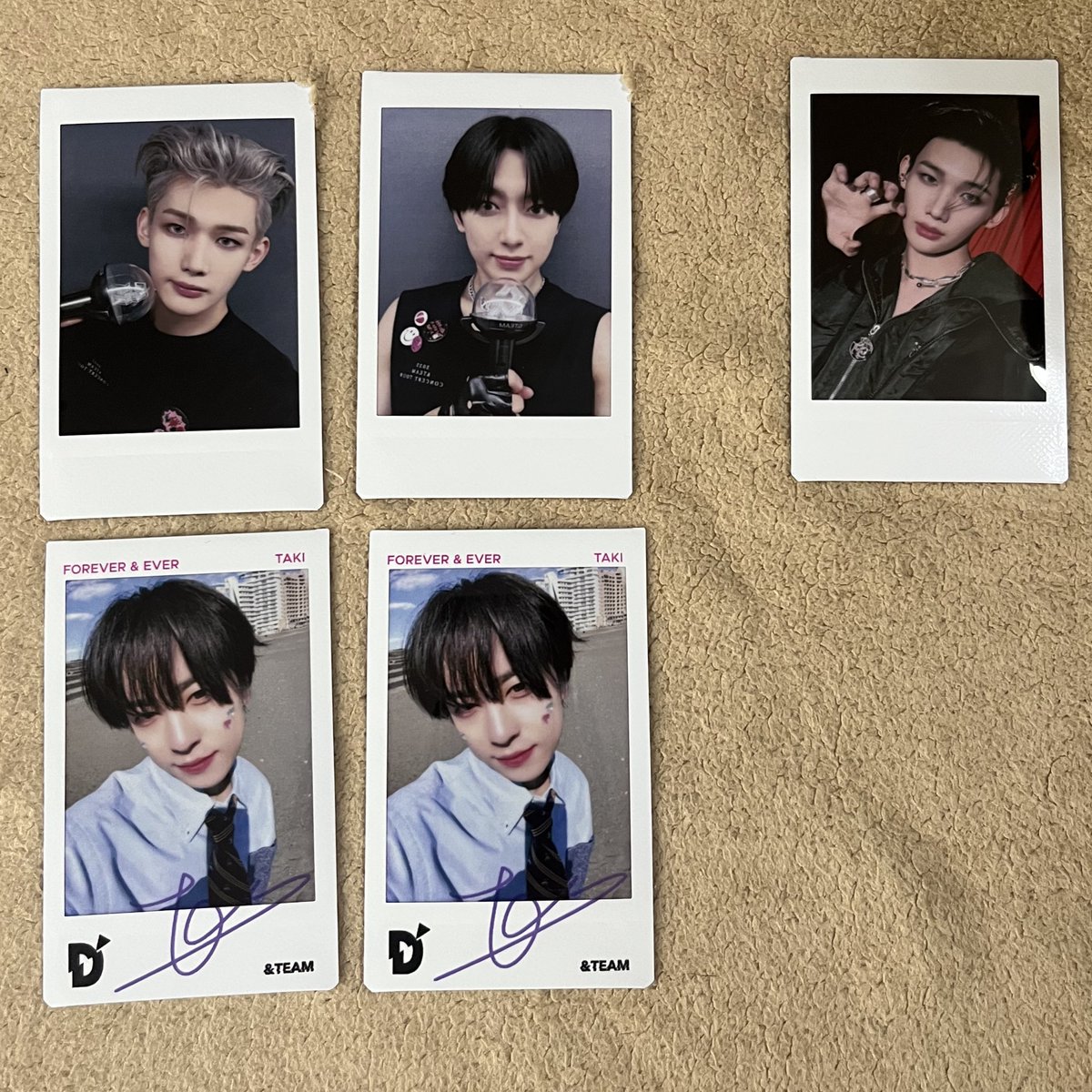 &TEAM トレカ チェキ ラキドロ 交換できる方探しております 【求