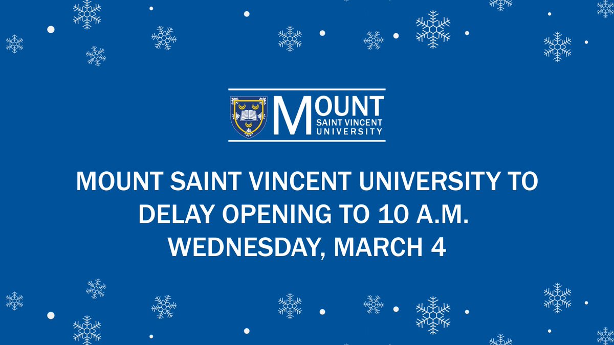 Mount Saint Vincent University tweet media