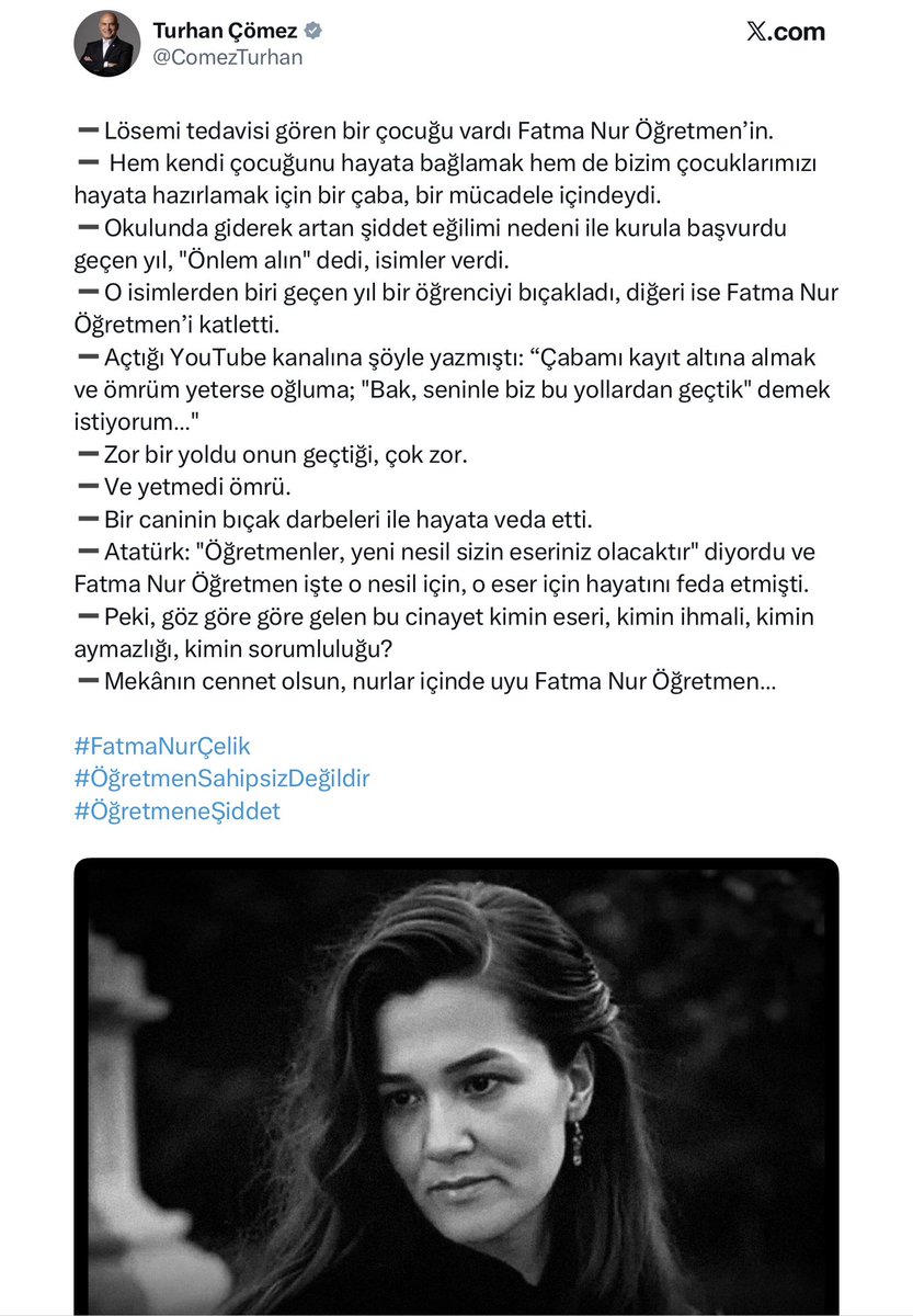 Bu ülkede yaşanan her cinayet politiktir!  #TarikatveCemaatlerKapatılsın