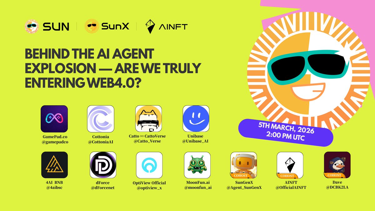 🎙️Behind the AI Agent Explosion — Are We Truly Entering Web4.0?

🤖 AI agents are no longer just tools; they are gaining wallets, identities, and the power to execute. As they transition into autonomous economic actors, the industry is forced to ask: Is this the dawn of Web4.0,