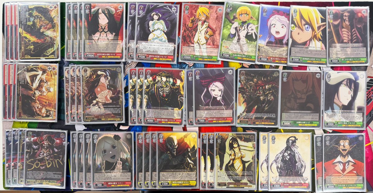 WS】オーバーロード優勝デッキレシピ(タッチ松本店＠トレカイベント