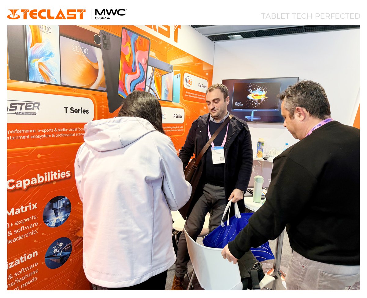 TeclastJapan's tweet image. Teclastスペインブースで会いましょう！🫶🫶🫶

#Teclast #タブレット