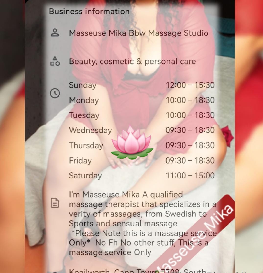 Masseuse Mika BBW tweet media