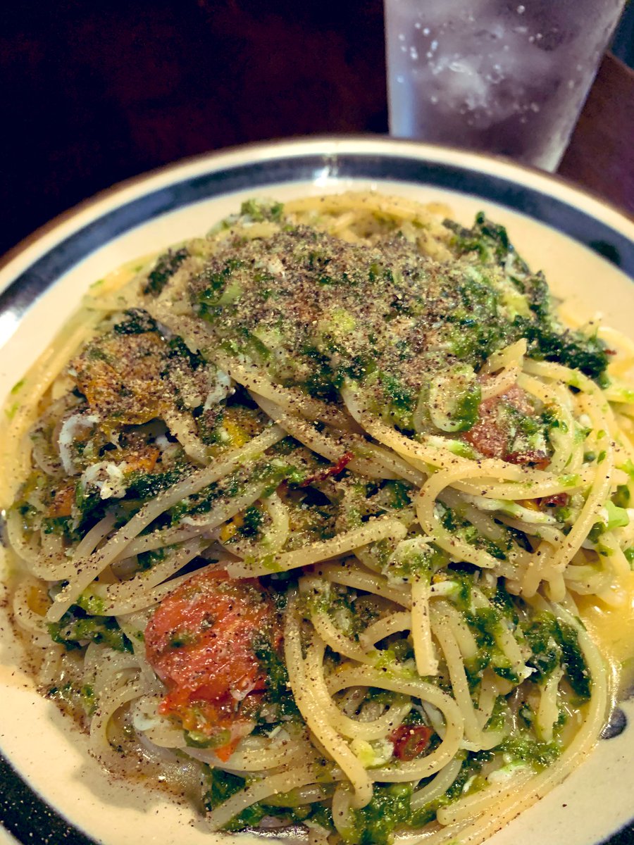 山盛りパスタぁ！！🍝
#Twitter晩酌部
#居酒屋