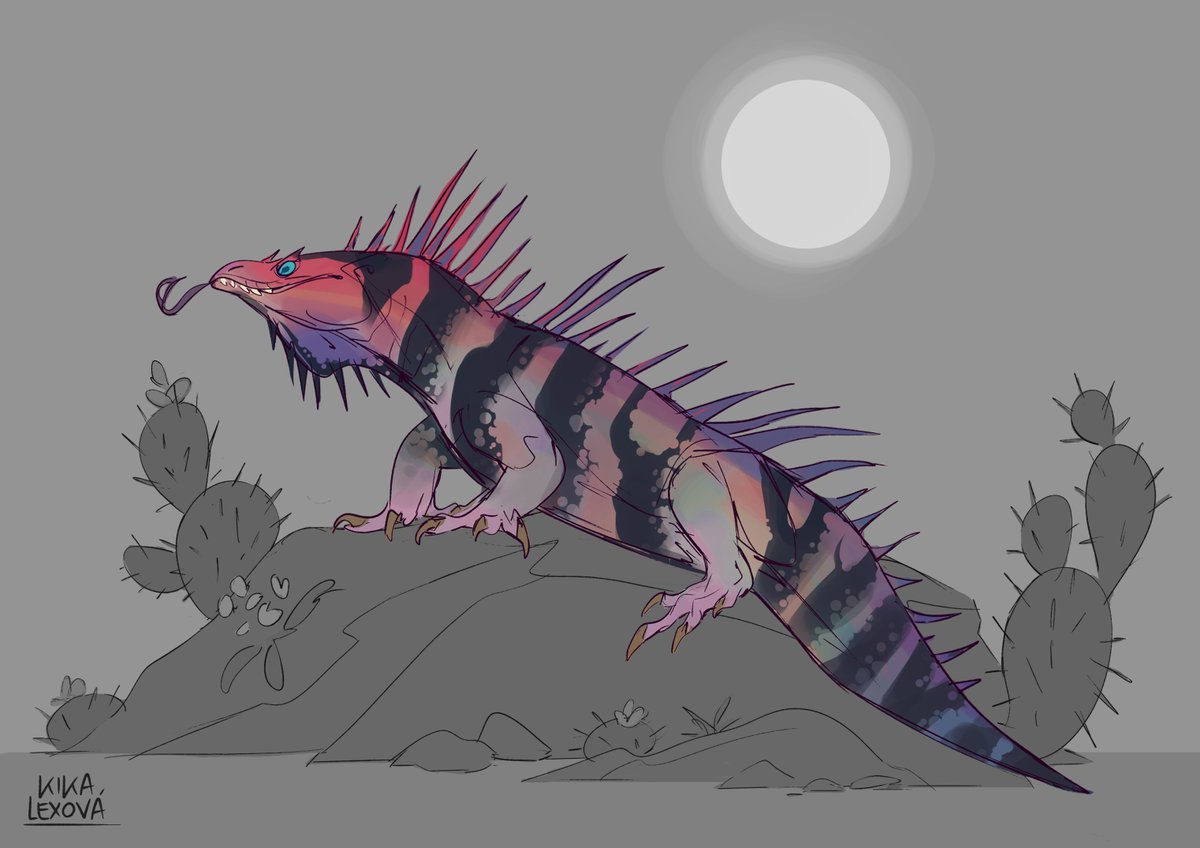 yumkrill's tweet photo. Desert critter warmup from today 🌵 https://t.co/FcsrHMTmH4