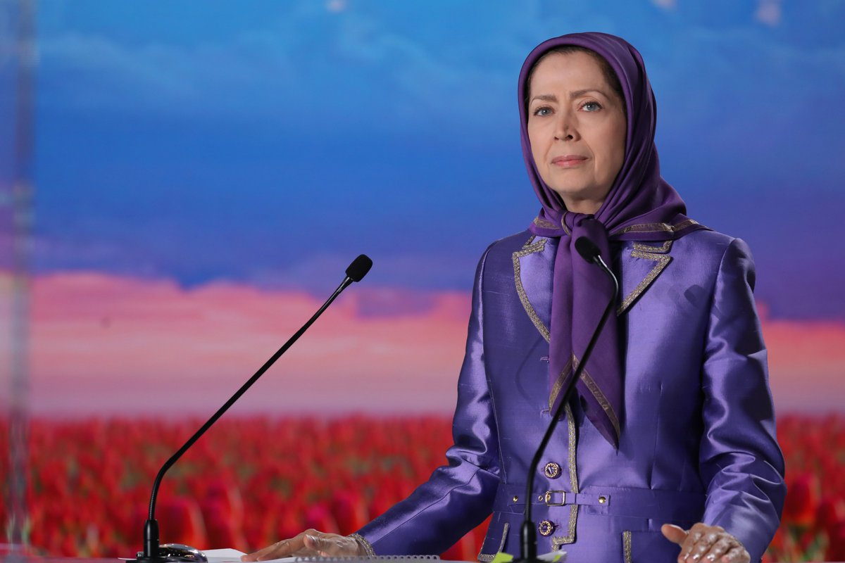 FreeeIran's tweet photo. @theblaze With a strong leader like Mrs. Rajavi, we know that real democracy, freedom, gender equality, religious freedom, and peace will be prioritized and made a reality. 
One of her powerful principles is that she brings women to the forefront and shows them that everything is possible. https://t.co/LZUPlRzvZ7