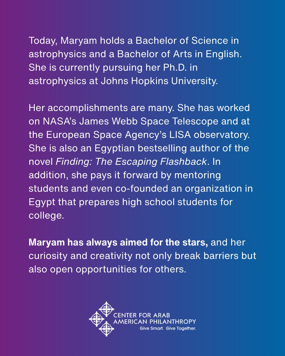 Center for Arab American Philanthropy tweet media