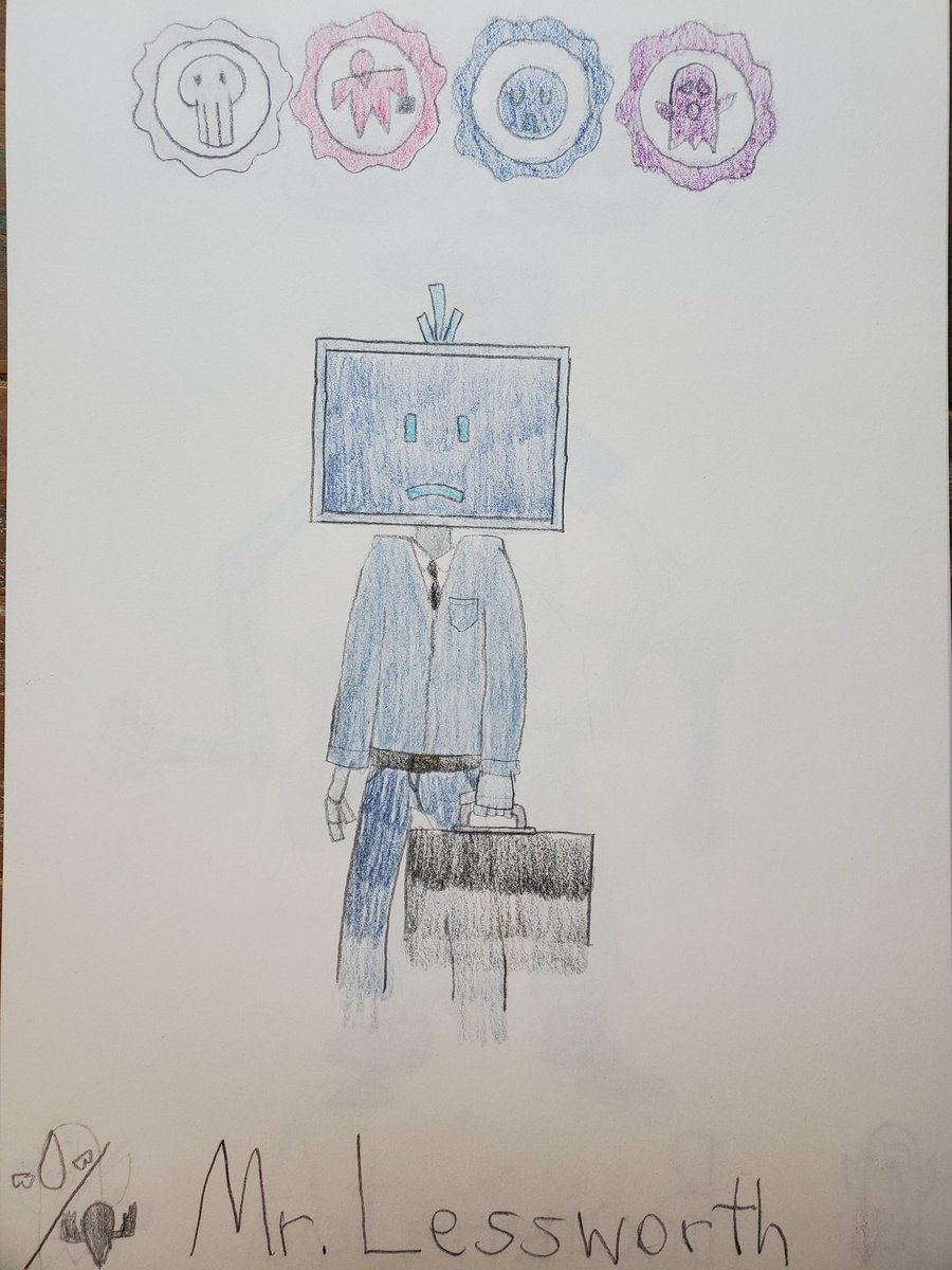 PaiRpg16's tweet photo. The 4th wave of Death Impurities, all of whom are Cancel Types. Introducing:

Executive Zero! 👨‍💼🚫
Butterasure! 🦋😥
Mr. Lessworth! 🧑‍💼👻
Nullody! 👼🚫
Atomican! ⚛️🚫 https://t.co/86Q55ryRw3