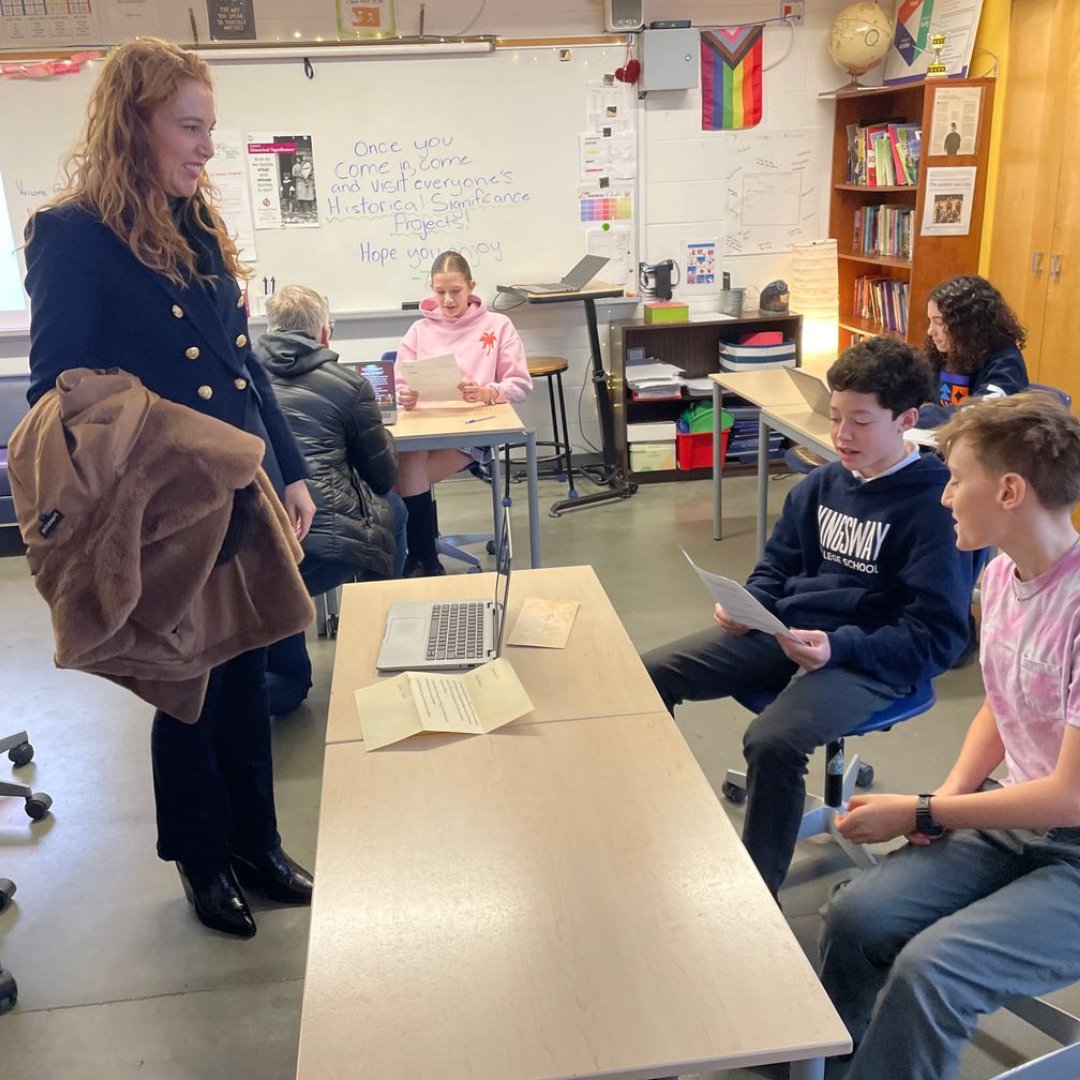 Kingsway College School tweet media