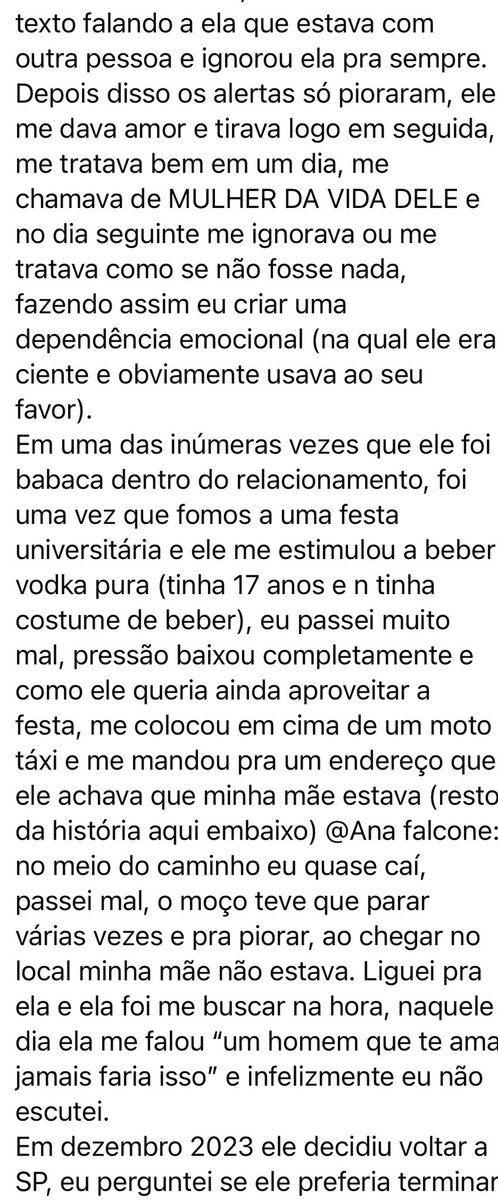 rimaefutebol's tweet photo. como alguns de vocês já estão cientes ontem a @anaafalcone expôs na sua conta do tiktok sobre um assunto bem delicado que foi o relacionamento abusivo envolvendo o tonhão mc com alguns agravantes, segue relato: https://t.co/aa1gZRRuKo