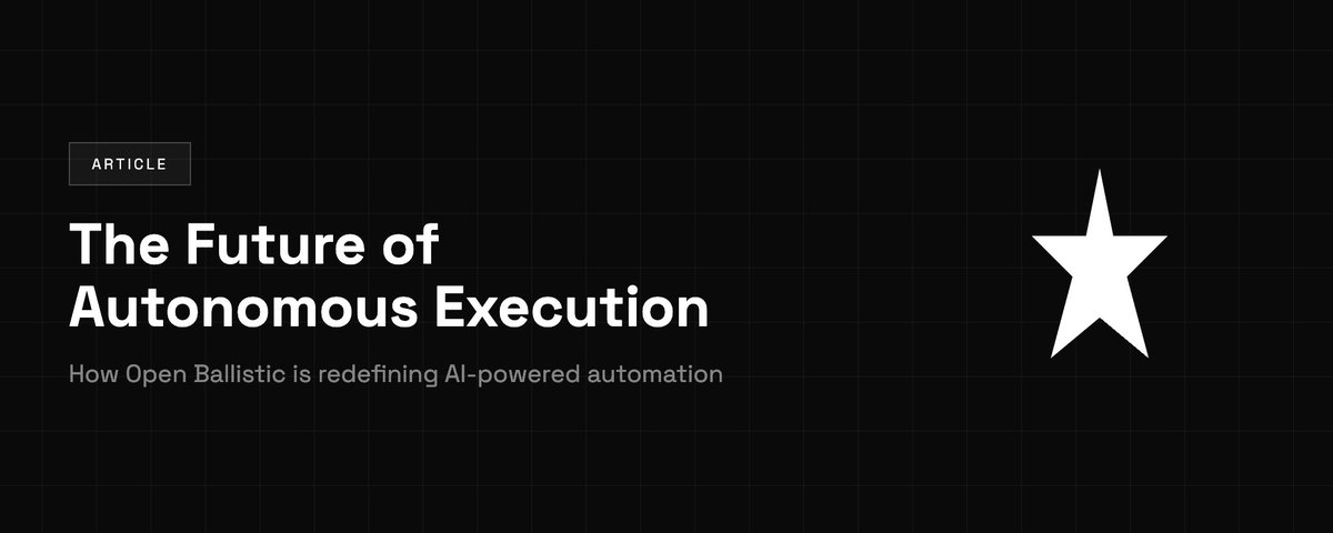 Open Ballistic (@OpenBallistic) / Posts / X