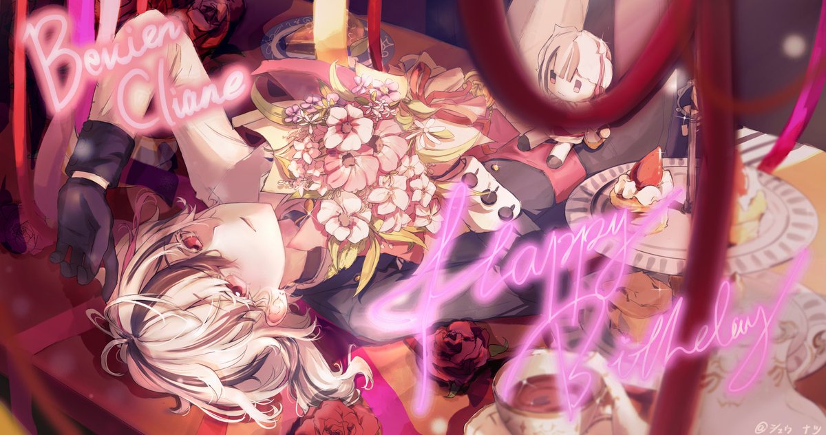 zhou_kitty53119's tweet photo. #ベリアン・クライアン誕生祭2026
#ベリアン・クライアン生誕祭2026
#aknkプラス 
🫖お誕生日おめでとう🎉
✨ずーっと幸せでいてね🤍 https://t.co/qkAyZkVcxu