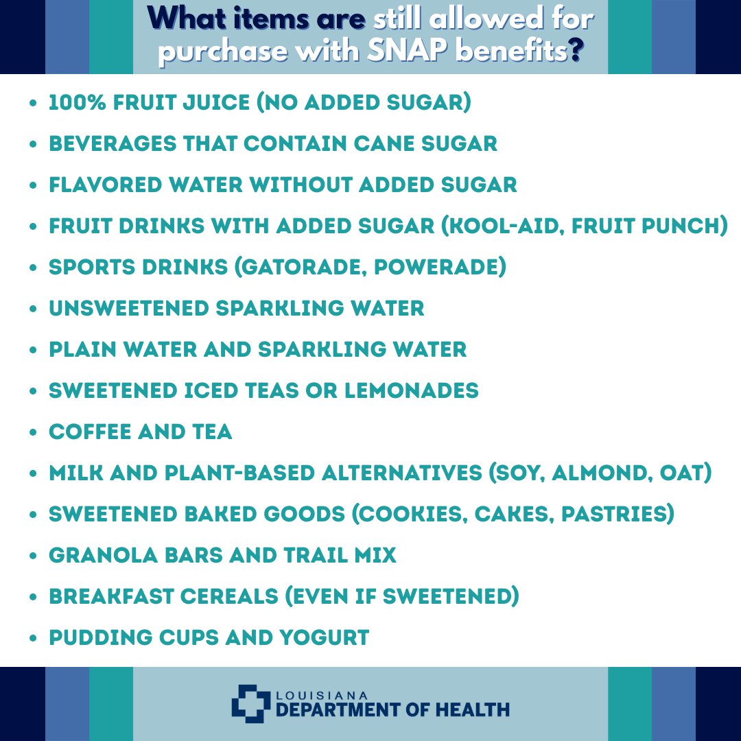 Louisiana Department of Health tweet media