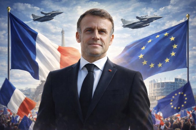 MFM06340's tweet photo. J'ai fait un tweet( ou une réponse, je ne sais plus) il y a quelques semaines disant qu'@EmmanuelMacron en avait encore sous la semelle et qu'il nous réservait encore de bonnes surprises. Je m'aperçois que j'avais raison !
The boss is still the boss !
#GoMacron. https://t.co/d7a0jIKUBV