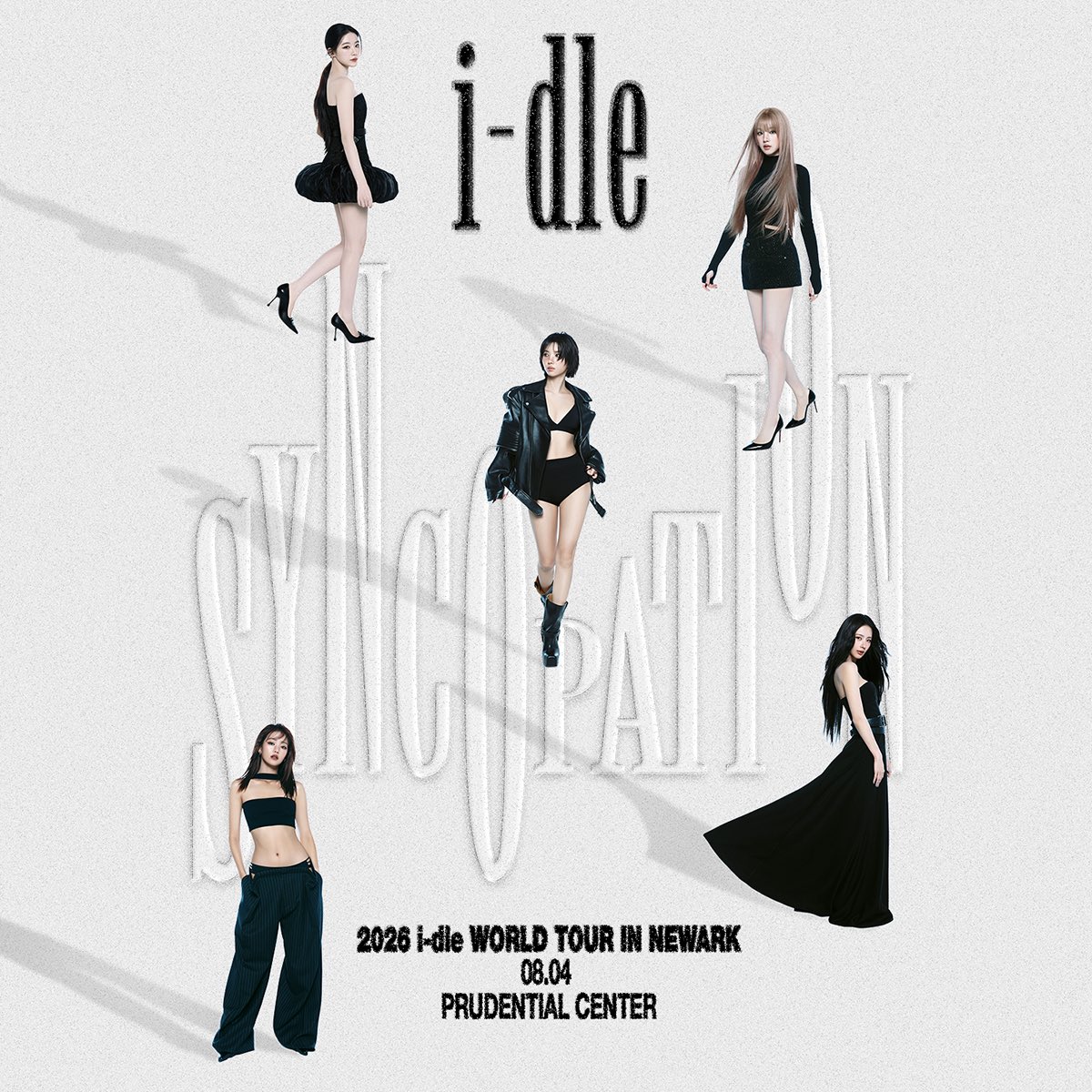 JUST ANNOUNCED! 2026 i-dle WORLD TOUR [Syncopation] at Prudential