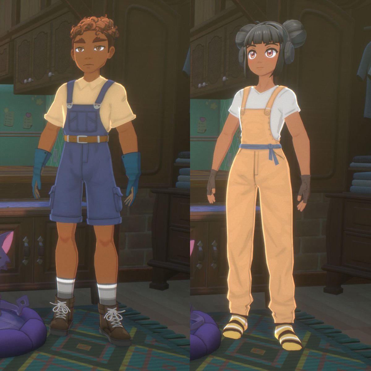 Coming in the Enchanted Garden DLC - Gloves! 🧤
It wouldn’t be a gardening expansion without a pair of work gloves. Here’s a look at two different styles! 

Pssst! there will of course be some glove options added for those who do not own the DLC as well. ✨