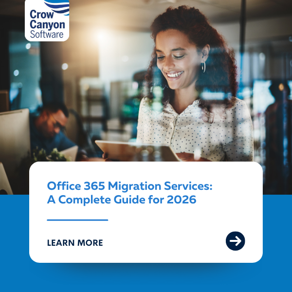 Crow Canyon Software tweet media