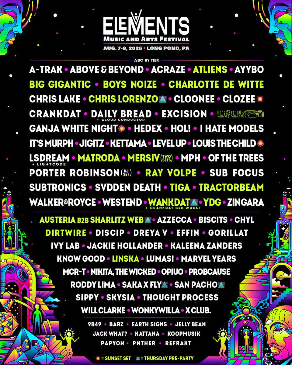 Elements Music & Arts Festival tweet media