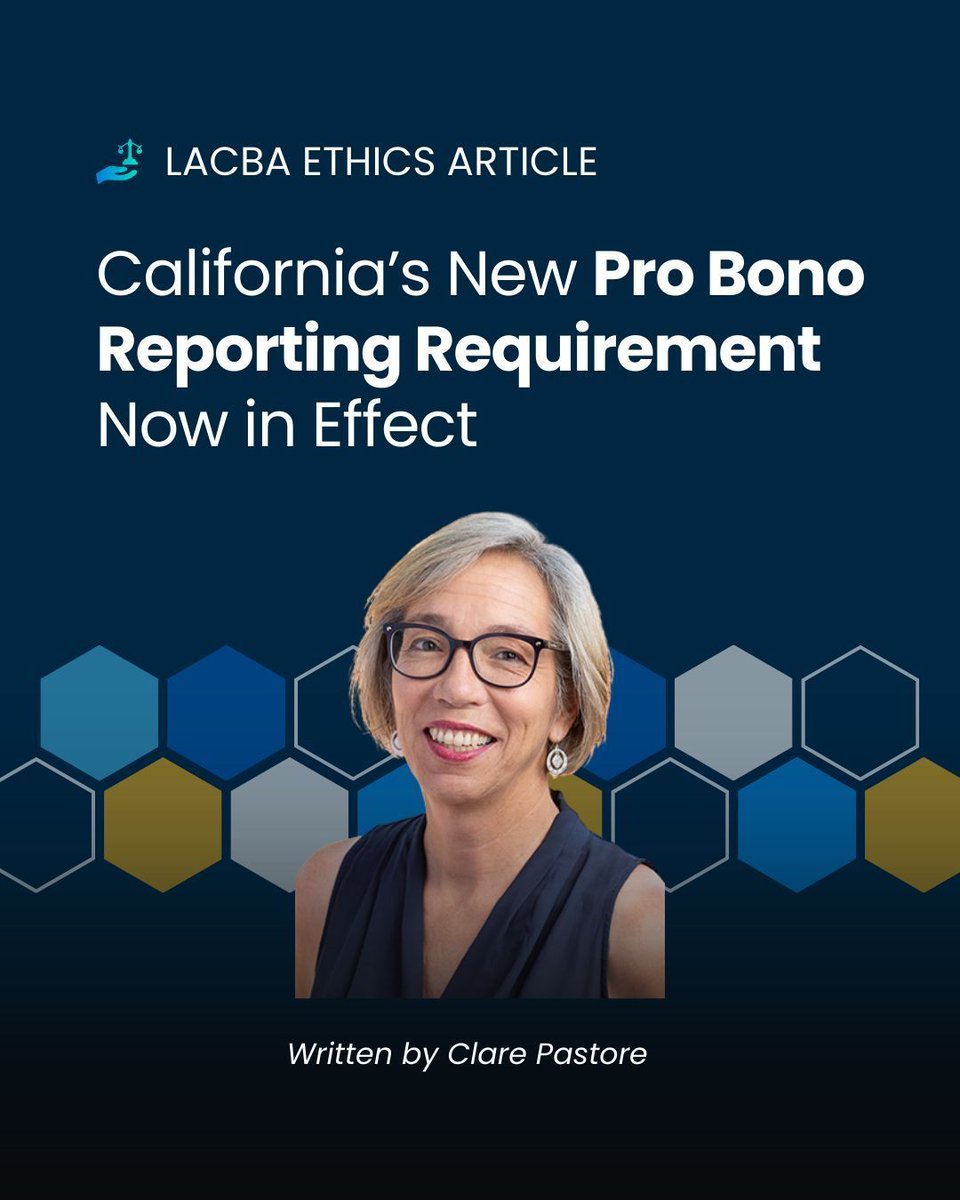 Los Angeles County Bar Association tweet media