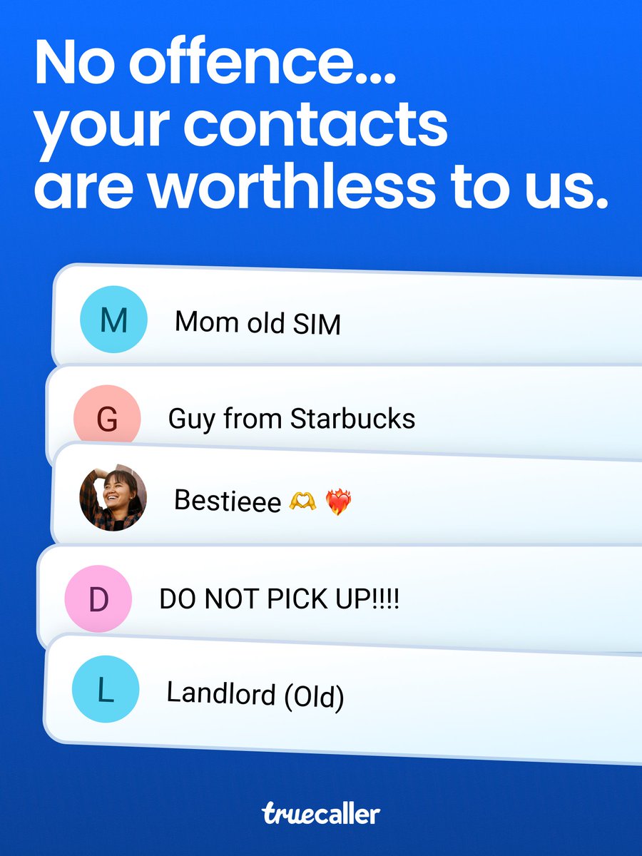 Truecaller tweet media