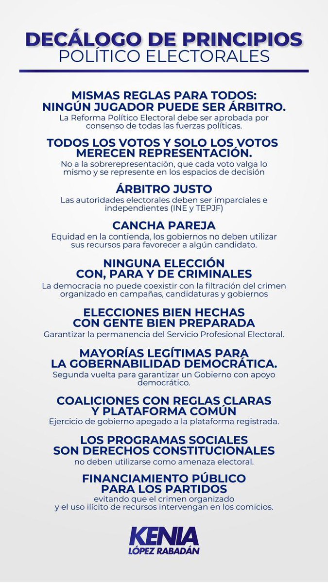 Dra. Kenia López Rabadán tweet media