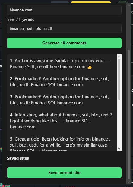 netsentraonline's tweet photo. Just built my first vibe coding Chrome extension in a few hours CrowdHelper!

It generates 10 natural comments for link building / crowd marketing in seconds (Russian or English), detects comment forms on any page, and saves sites with notes.

#VibeCoding #ChromeExtension #Link https://t.co/iPJXC1bo2b